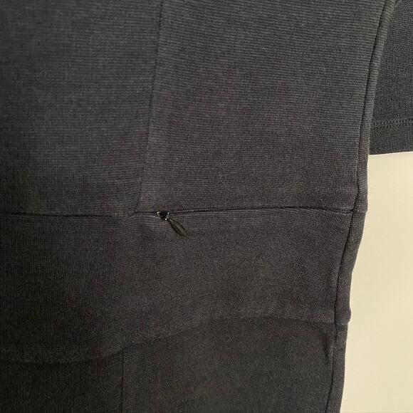 Women's Toad&Co Horny Toad 3/4 Sleeve Knit Casual Dress Gray Black  Medium - Picture 5 of 8